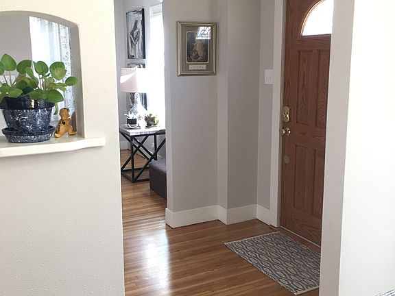 Front Entry refinished oak 