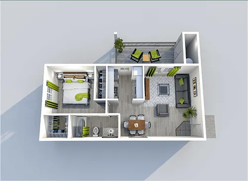 Floor plan The 601