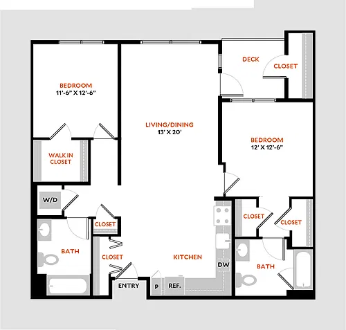 Floor plan Plan 2A