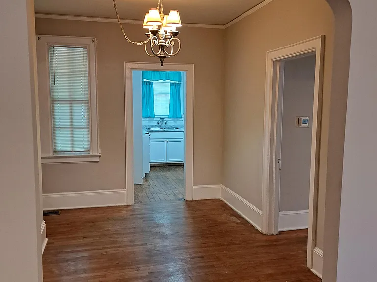 Archway between the Living and Dining Room