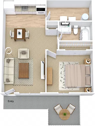 Floor plan The Hampton