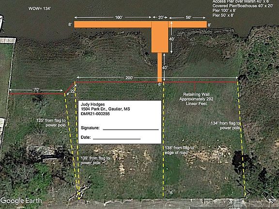 Marine Resource Dock Permit 