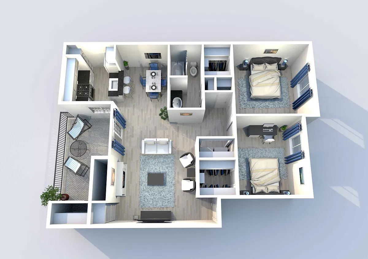 Floor plan B1PR