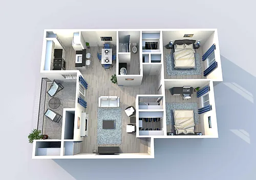 Floor plan B1