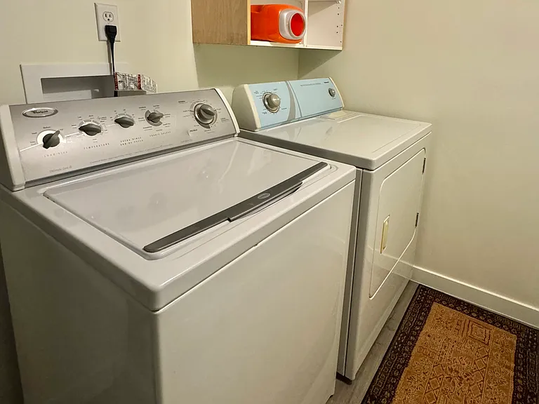 Washer and dryer