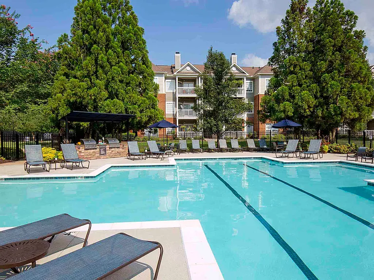 Wooded and Pool Views