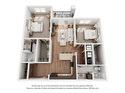 Floor plan Westown