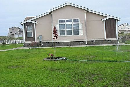 East side garden lawn