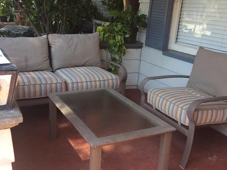 Front porch.