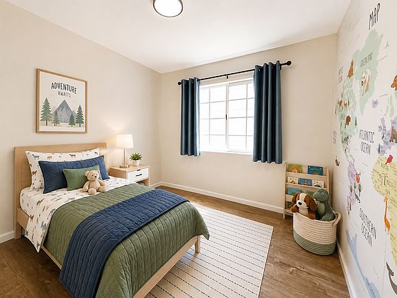 Third Bedroom. "Virtually Staged"