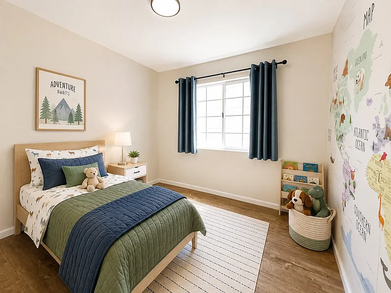 Third Bedroom. "Virtually Staged"