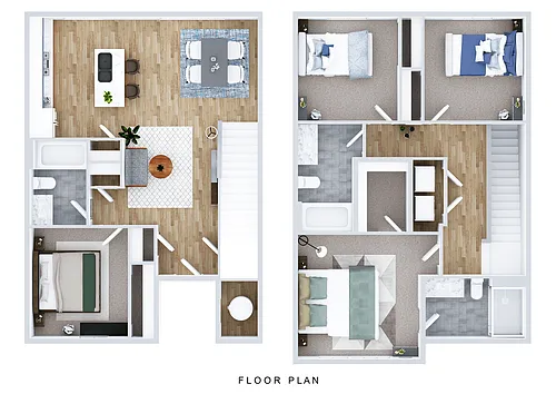 Floor plan 4X3