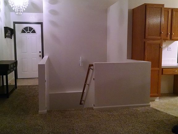 Front door/basement stairs