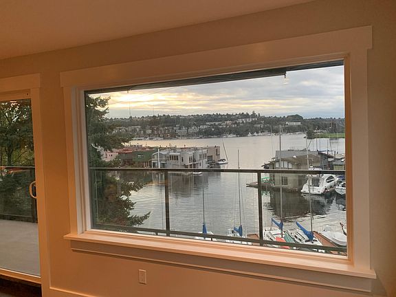 View from one of the living room windows