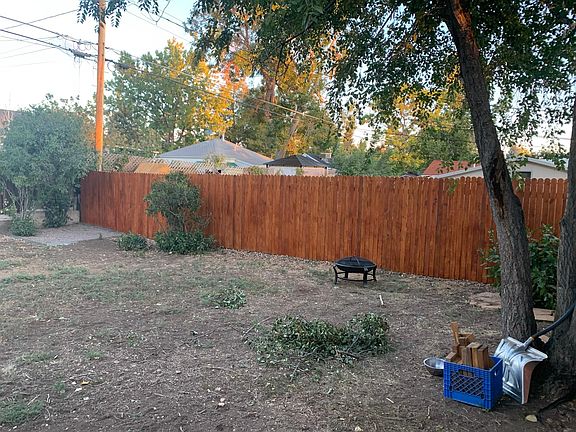 Fully fenced large backyard!