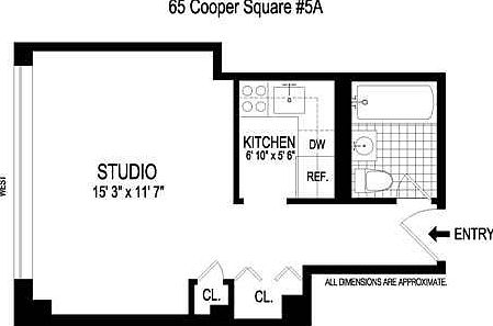 2nd image of 65 Cooper Sq APT 5A