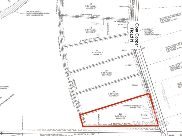 0 Goat Cooper Rd E #Emc-l22, Robertsdale, AL 36567