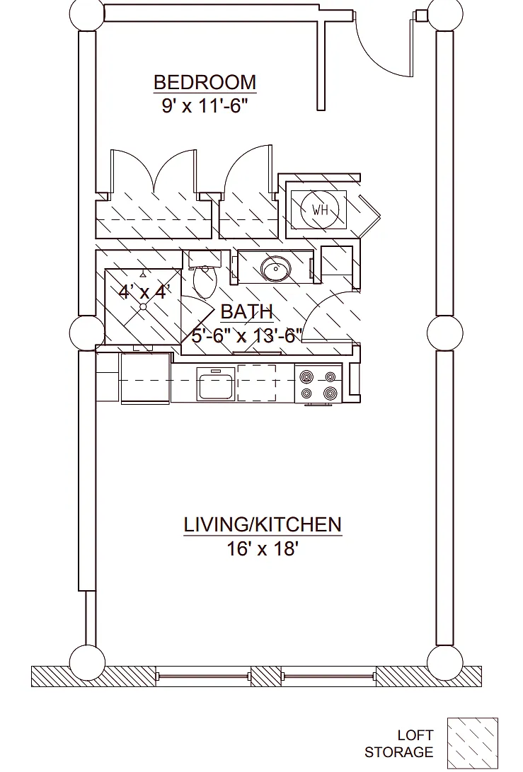 Floor plan Delmar III