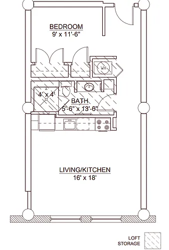 Floor plan Delmar III