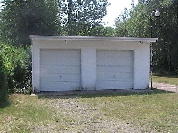 Front of garage