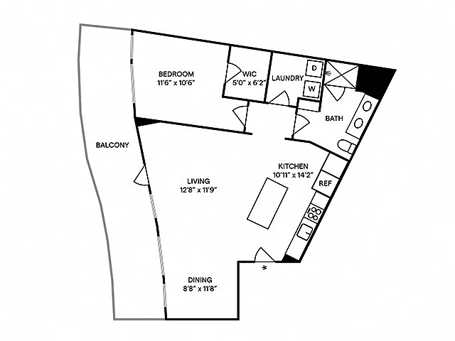 Floor plan A12