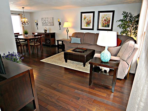 Mahogany floors in LR