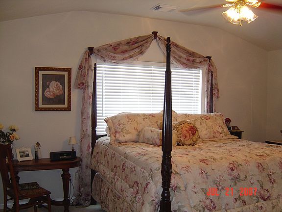 Master bedroom with new carpet
