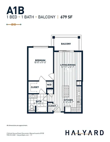 Floor plan A1B
