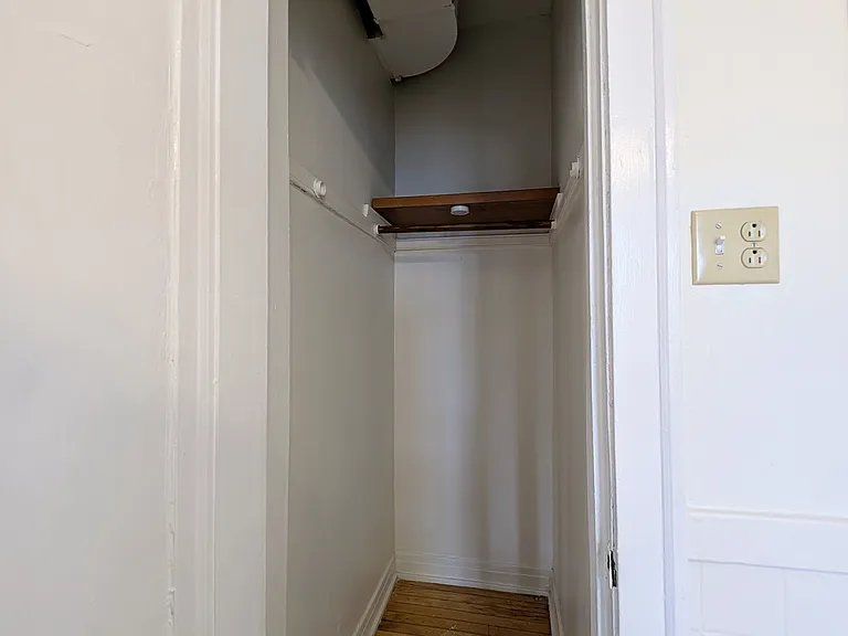 Closet for the back bedroom
