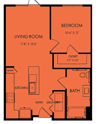 Floor plan A3 Accessible