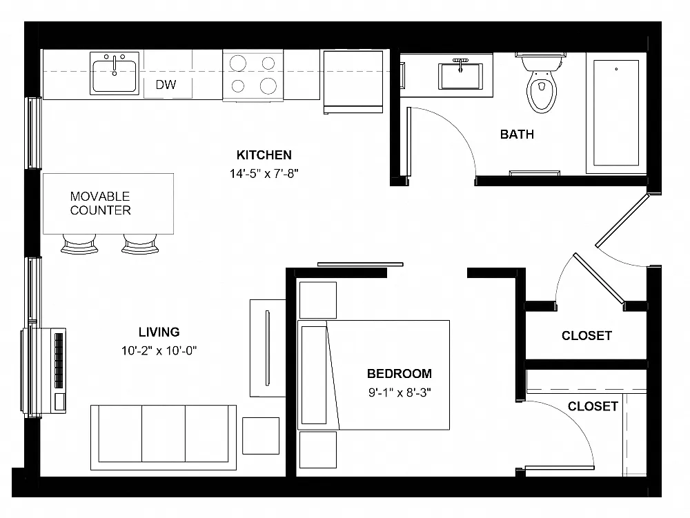 Floor plan Harriet