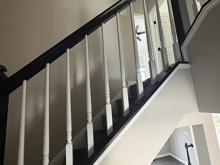 Stairs to the upper level