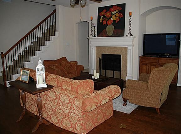 Wrought iron balusters too