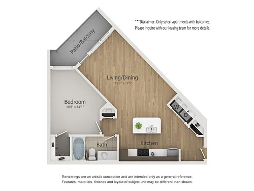 Floor plan Esquire