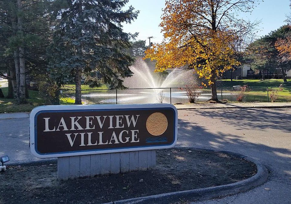 Entrance to Condos