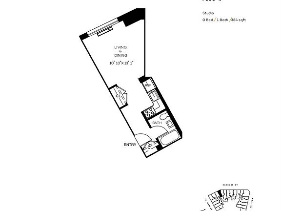 2nd image of 63 Wall St APT 408