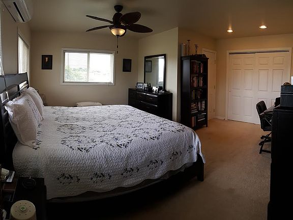Huge Upstairs Master Bedroom easily fits king bedroom sets