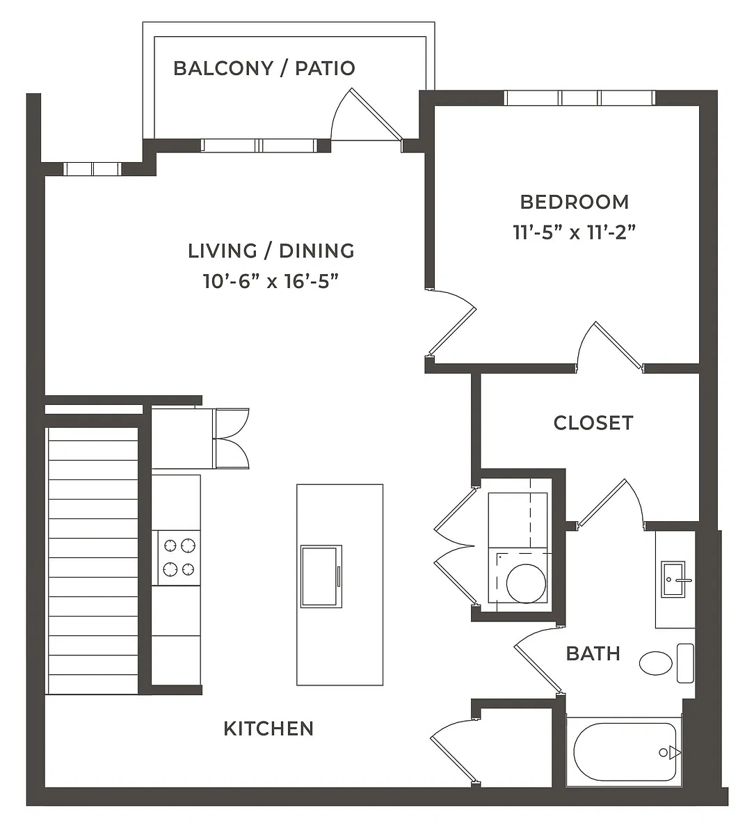 Floor plan Grand Traverse