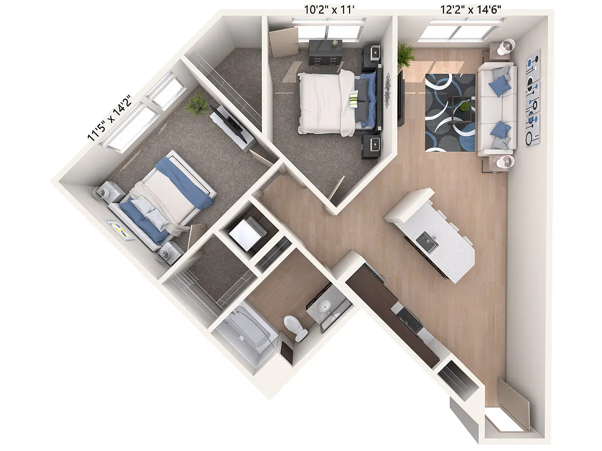 Floor plan B1-Esp