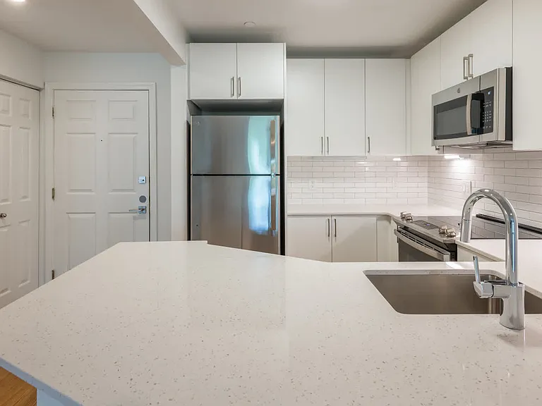 Kitchen with Stainless Steel Appliances