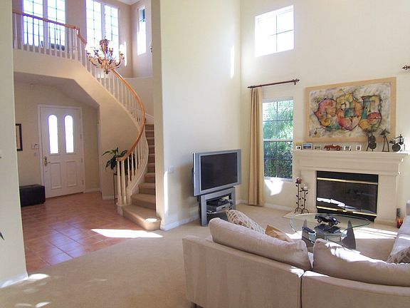 Entry into living room