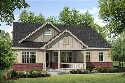 Elevation A - Shown with optional brick