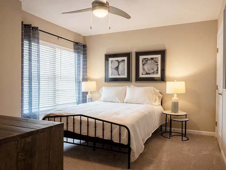 Two Full Bedrooms