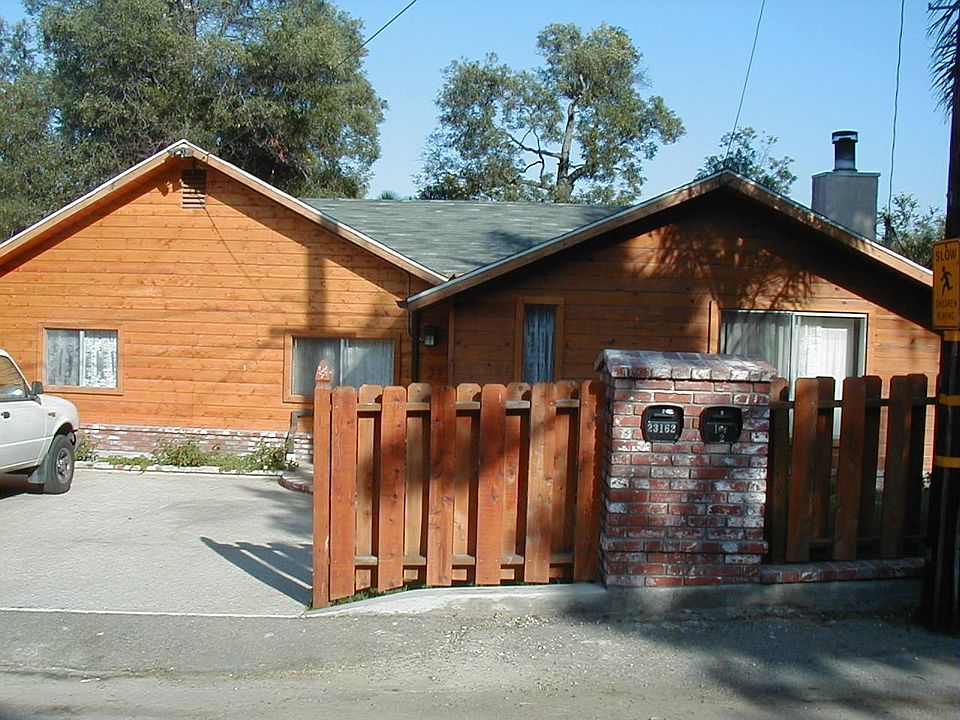 Front of house, front fence and mailbox