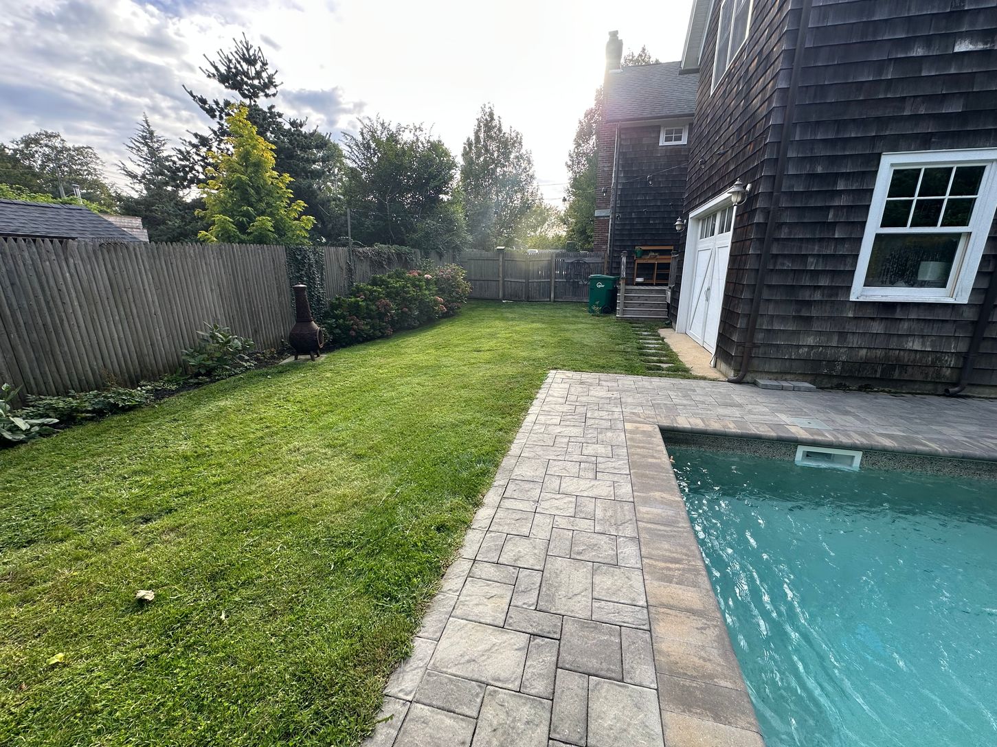 Pool and surroundings