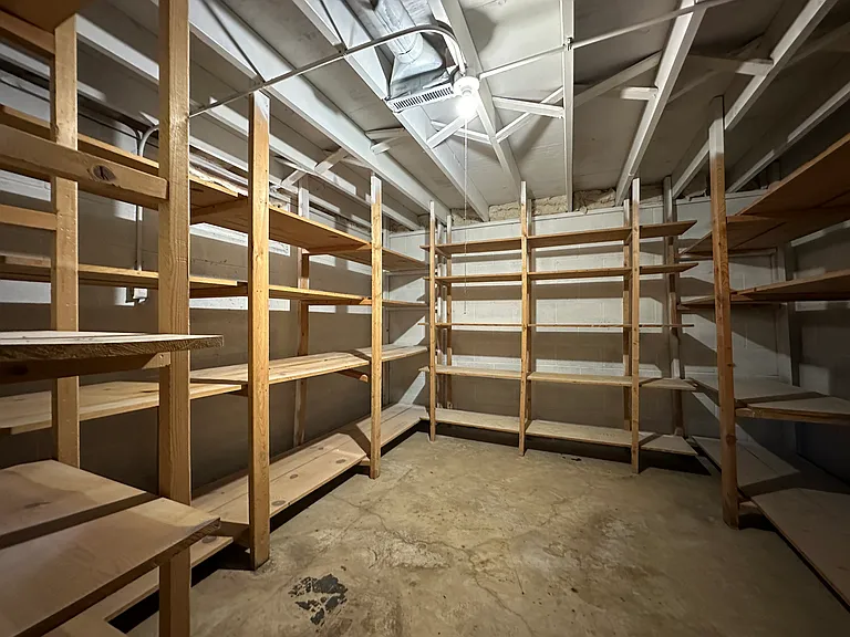 Basement Storage Room
