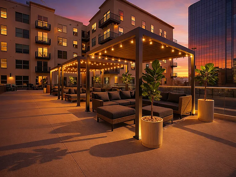 Sunset Rooftop Lounge
