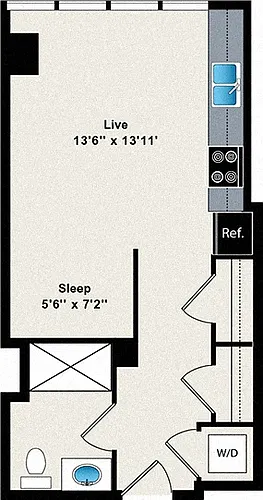 Floor plan S6 - 504