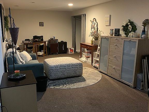 Downstairs family room