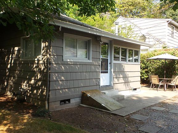 rear of house